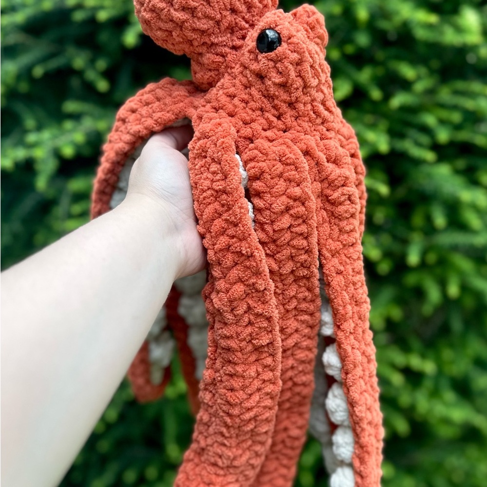 Crocheted Octopus Plushie